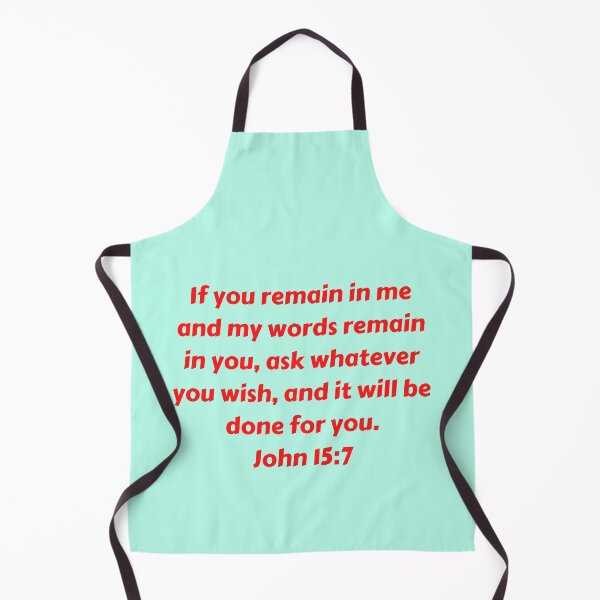 Item preview, Bible Verse John 15:7 designed and sold by Prayingwarrior.
