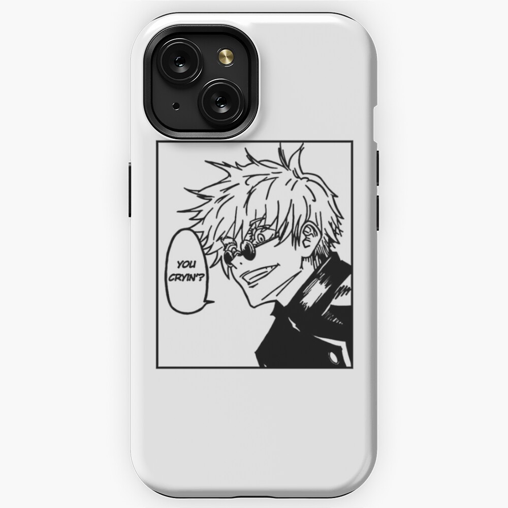 You Cryin'? JJK iPhone Case for Sale by PeachyAnimeMrch