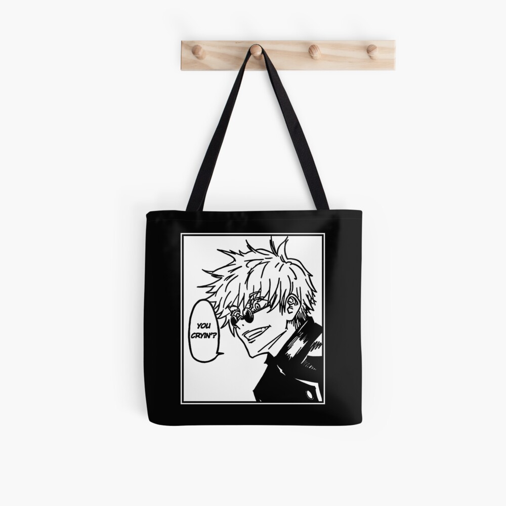 You Cryin'? JJK Throw Pillow for Sale by PeachyAnimeMrch