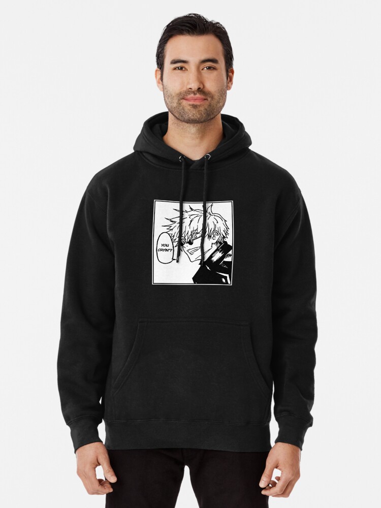 You Cryin'? JJK Lightweight Hoodie for Sale by PeachyAnimeMrch