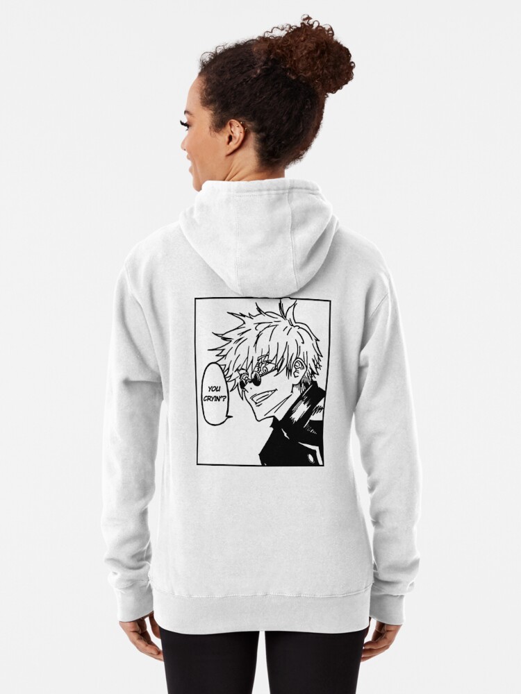 You Cryin'? JJK Lightweight Hoodie for Sale by PeachyAnimeMrch