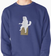 Cartoon persische Katze Zimmer Wächter Meme Sweatshirt