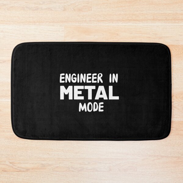 Item preview, Modo ingeniero de banda de heavy metal Black Death Thrash designed and sold by MetalApocalypse.