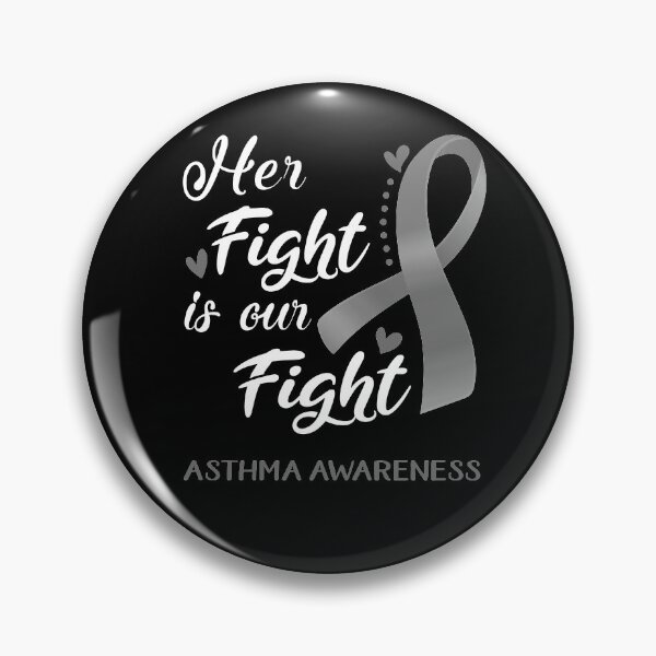 Item preview, Her Fight Is Our Fight Asthma Awareness designed and sold by hvoid41.