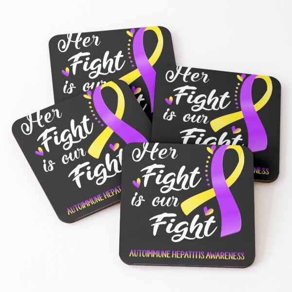 Item preview, Her Fight Is Our Fight Autoimmune Hepatitis Awareness designed and sold by hvoid41.