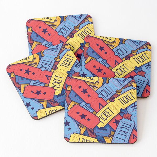 Item preview, Arcade Ticket Pattern designed and sold by addy kart.