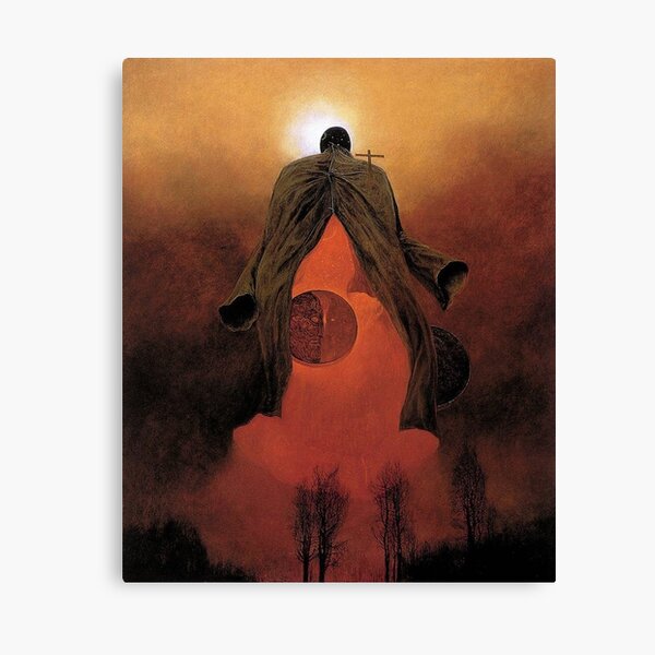 Item preview, Untitled, by Zdzisław Beksiński designed and sold by JustContemplate.