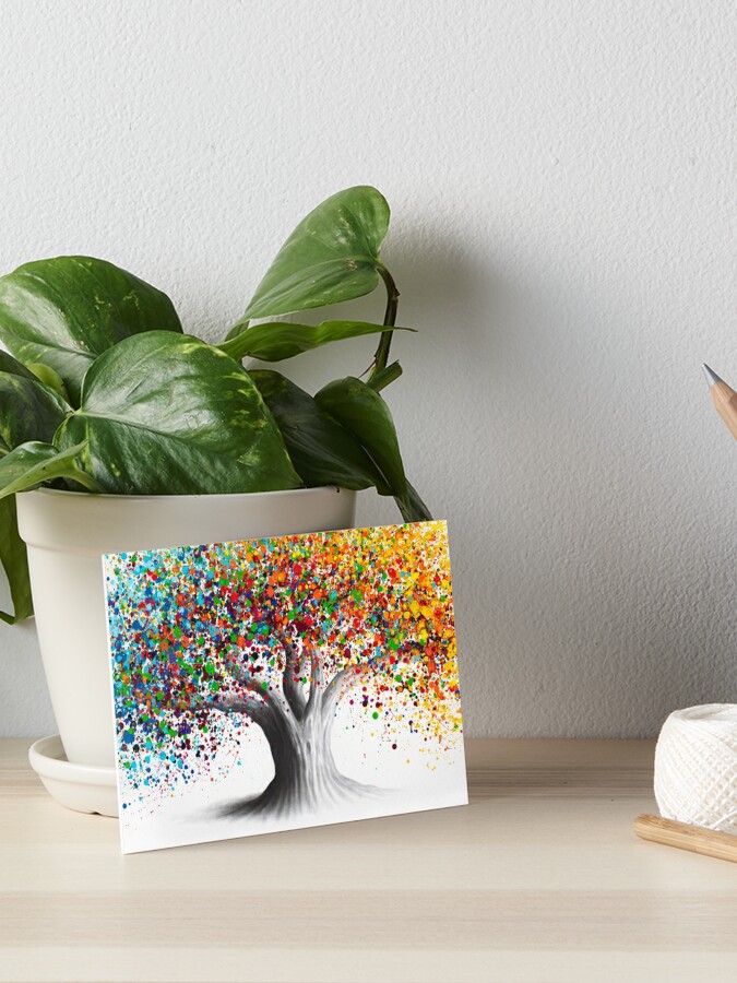 Bright Collective Tree Canvas Wall Art by Ashvin Harrison