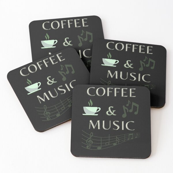 Item preview, Coffee And Music - Coffee T-Shirt designed and sold by AEONlC.