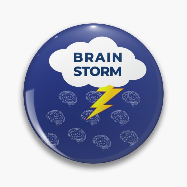 Item preview, Brain Storm - Neuroscience, Dopamine, Serotonin, Neuron designed and sold by jadedscientist.