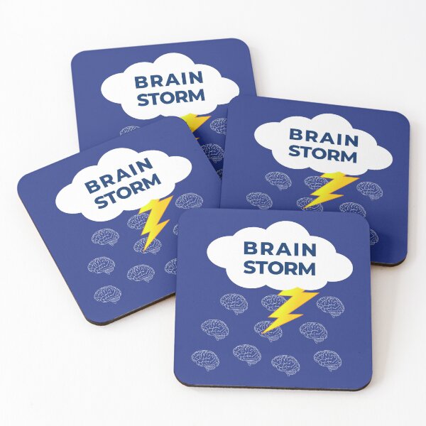 Item preview, Brain Storm - Neuroscience, Dopamine, Serotonin, Neuron designed and sold by jadedscientist.