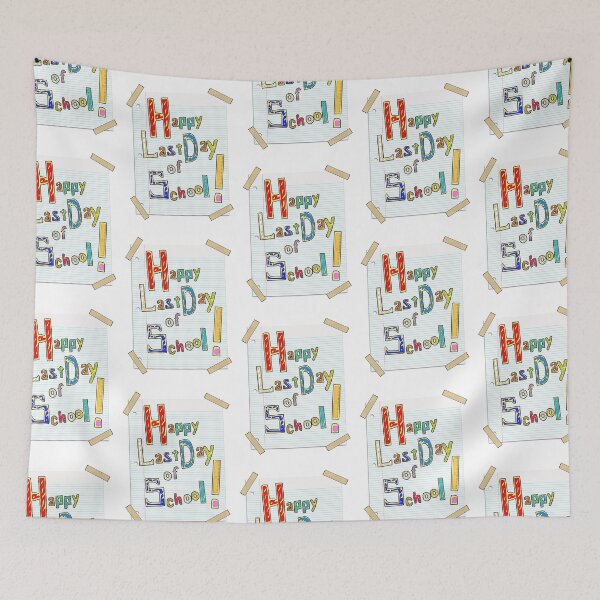 Item preview, Happy Last Day of School - Art Page designed and sold by Da-Family-Biz.