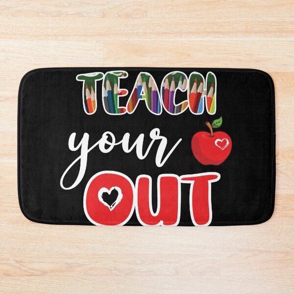 Item preview, teacher teach your heart out  designed and sold by FauzIDEA.