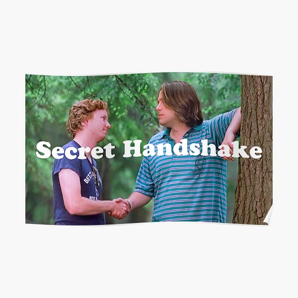 Wet Hot Secret Handshake Poster