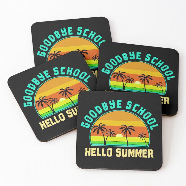 Item preview, Goodbye School, Hello Summer! - Tropical Sunset designed and sold by Da-Family-Biz.