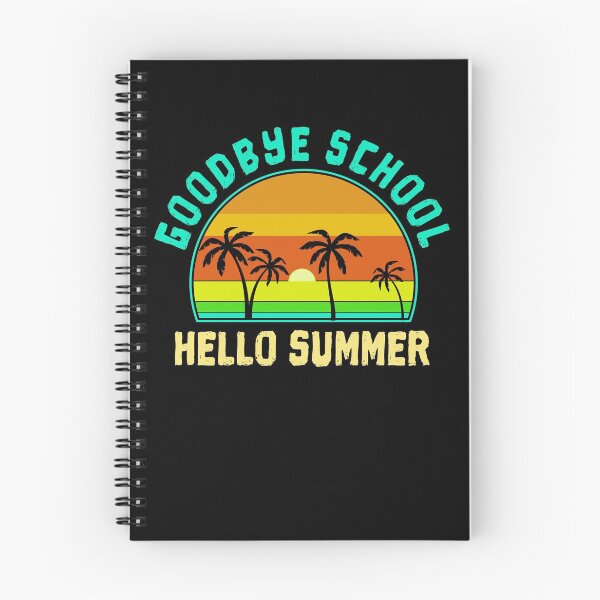 Item preview, Goodbye School, Hello Summer! - Tropical Sunset designed and sold by Da-Family-Biz.