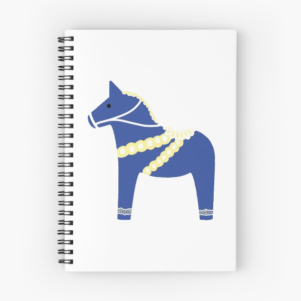 Item preview, Caballo Dala Azul con Flores designed and sold by Sarah Chatfield.