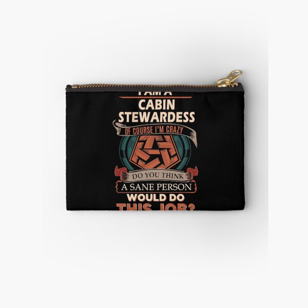 Item preview, Cabin Stewardess T Shirt - Sane Person Gift Item Tee designed and sold by hautalachante.
