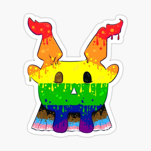 Goilo Jelly Monster Pride Flag Sticker