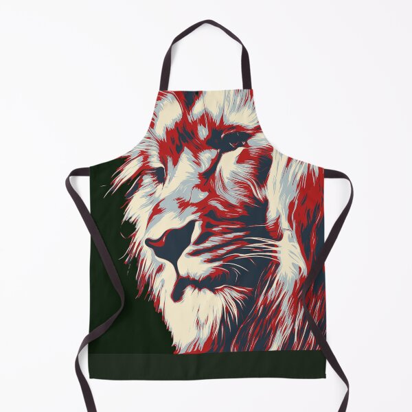 Item preview, Artistic Lion's head Cute Hand drawn animal Gift designed and sold by Remorem.