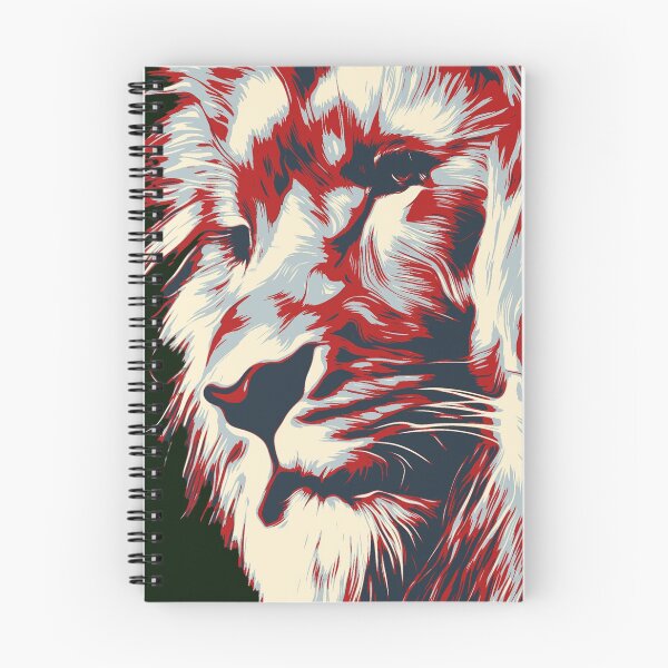 Item preview, Artistic Lion's head Cute Hand drawn animal Gift designed and sold by Remorem.