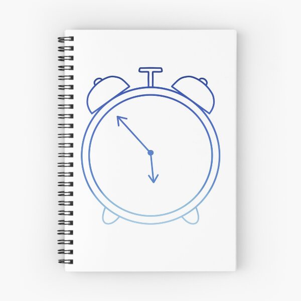 Item preview, Blue Hour Clock designed and sold by jacquiechoo.