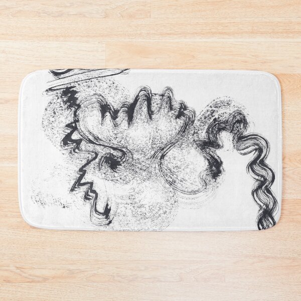 Item preview, ink explorations (065) - abstract black india ink painting designed and sold by expl-rations.