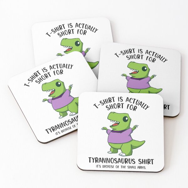 Item preview, T-shirt is short for Tyrannosaurus Shirt dad joke father's day designed and sold by MeowsAndMakes.