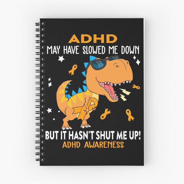Item preview, ADHD Awareness Dinosaur Lover ADHD Warrior Gift designed and sold by Sabfit.