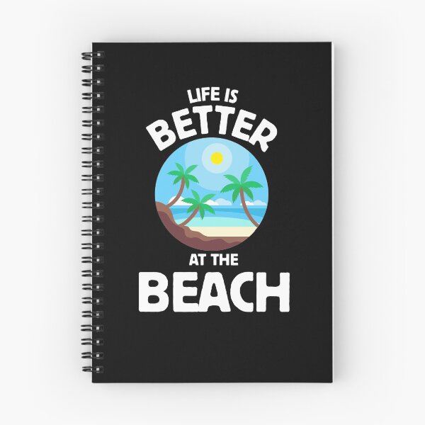 Item preview, life is better at the beach designed and sold by Rustic Valley Studio.