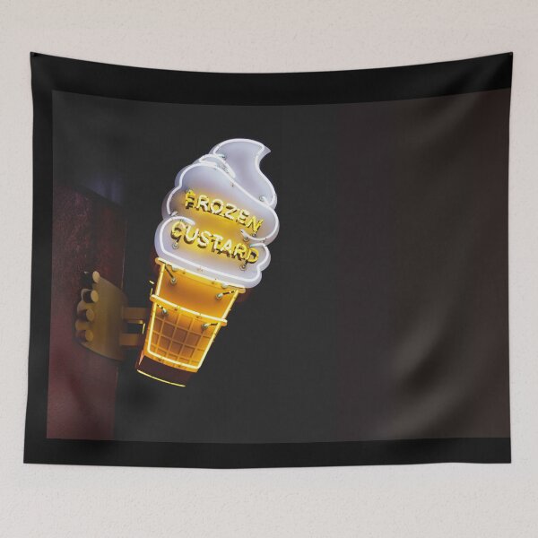 Item preview, FROZEN CUSTARD print. designed and sold by Anamika Mehta.