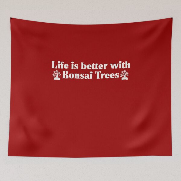 Item preview, Life is better with bonsai trees designed and sold by Magartes.