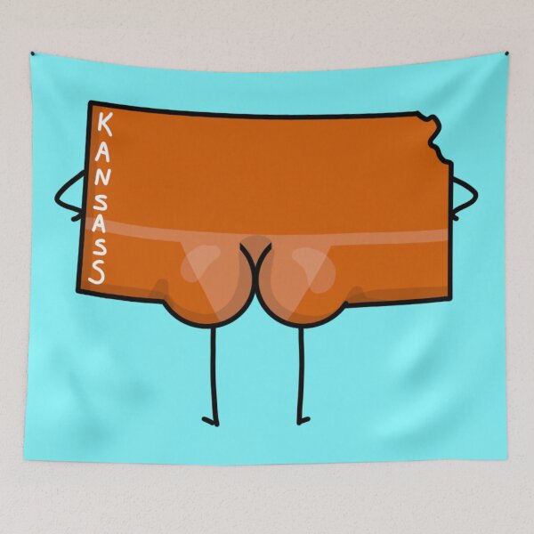 Item preview, KansA$$ Kansas designed and sold by The Curly Redhead.