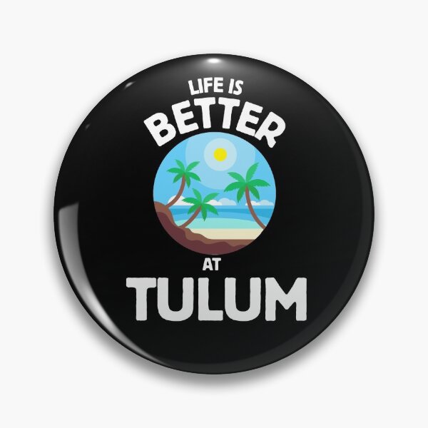 Item preview, life is better at tulum designed and sold by Rustic Valley Studio.