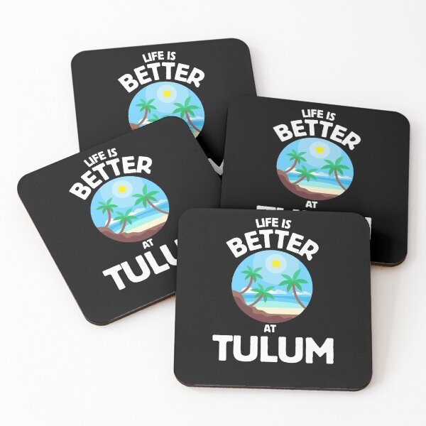 Item preview, life is better at tulum designed and sold by Rustic Valley Studio.