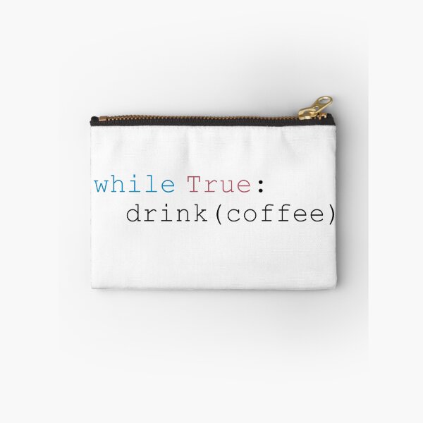 Aperçu de l'œuvre Boucle de café infinie Python (mode léger) créée et vendue par azure-ataraxia.