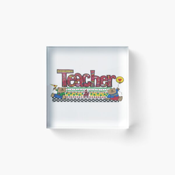 Item preview, A teacher shirt designed and sold by Janet Herbert.