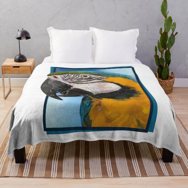 Item preview, Blue and yellow macaw designed and sold by obscurite.