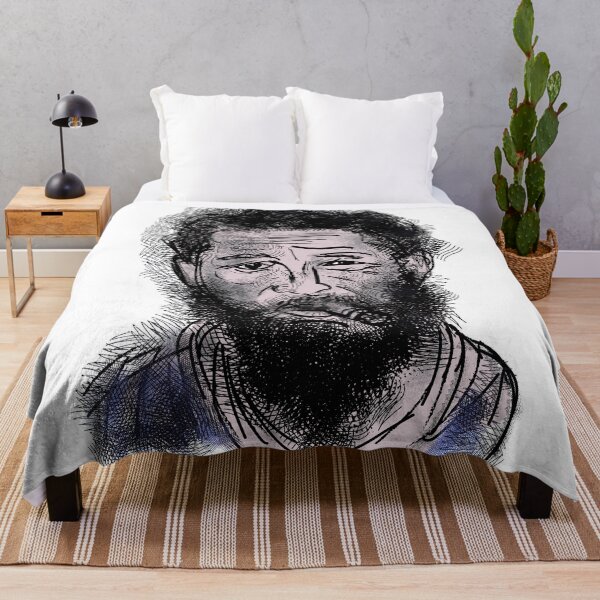 Item preview, Man with Cigar cross hatching portrait designed and sold by KARTICK DUTTA.