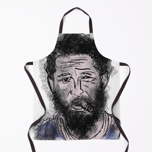 Item preview, Man with Cigar cross hatching portrait designed and sold by KARTICK DUTTA.