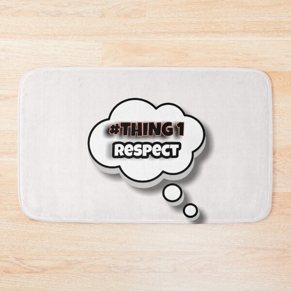 Item preview, Thing 1 Respect Thing 2 Love , one & two creativity whole Familly Collection  designed and sold by Shirt-u.