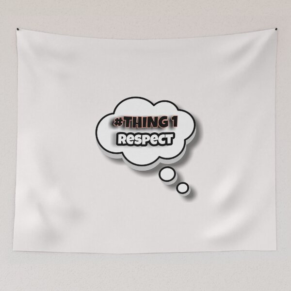Item preview, Thing 1 Respect Thing 2 Love , one & two creativity whole Familly Collection  designed and sold by Shirt-u.