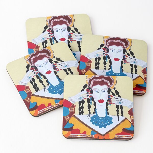 Item preview, My Girl With Unique Braids, Style & Colors! designed and sold by Dennyartvibes.
