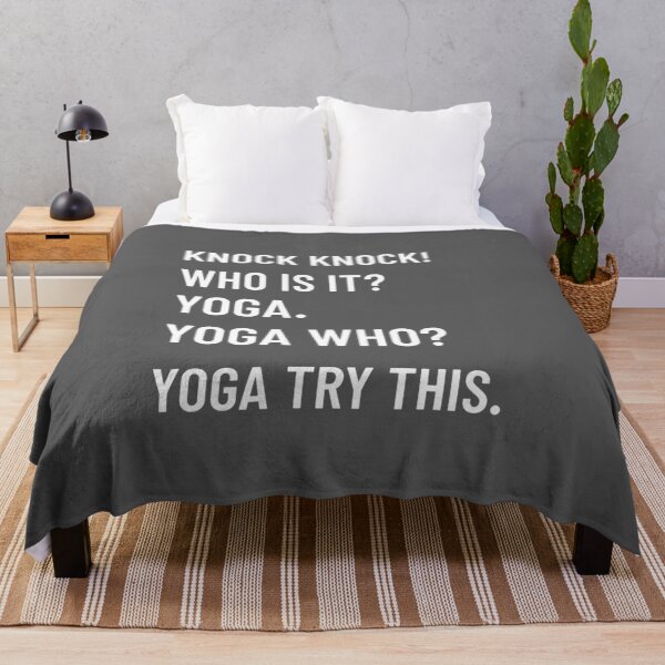 Item preview, Funny Yoga Pun designed and sold by malkhteb.