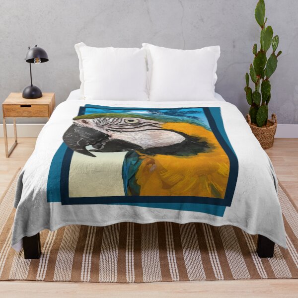 Item preview, Blue and yellow macaw designed and sold by obscurite.