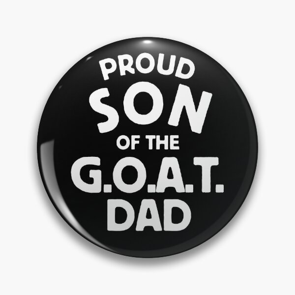 Item preview, proud son of the goat dad fathers day gift designed and sold by Rustic Valley Studio.