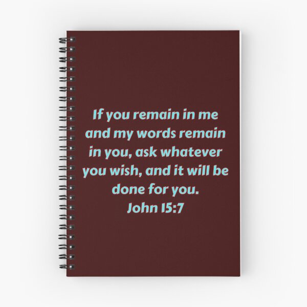 Item preview, Bible Verse John 15:7 designed and sold by Prayingwarrior.