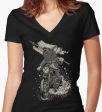 Winya No. 91 Women's Fitted V-Neck T-Shirt