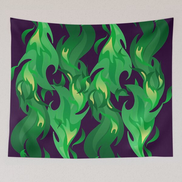 Item preview, Green Flames Graphic designed and sold by LinDArtist.