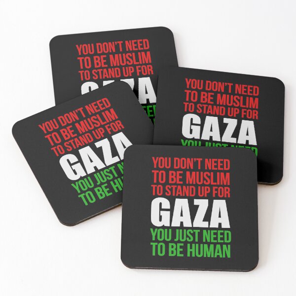 Item preview, YOU DON'T NEED TO BE MUSLIM TO STAND UP FOR GAZA, YOU JUST NEED TO BE HUMAN designed and sold by LinkunShop.